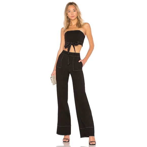Lovers + Friends Pants - Lovers + Friends Sedge Wide Leg High Waist Pants S